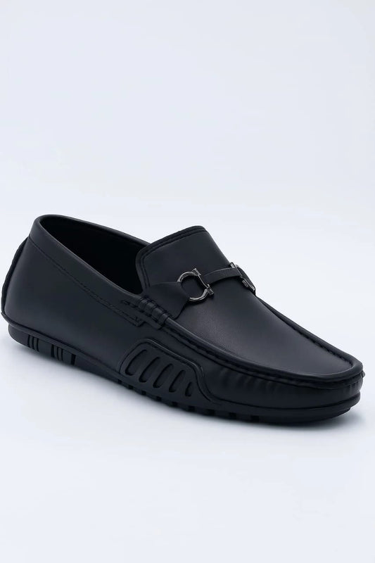 Classic Black Loafers For Men