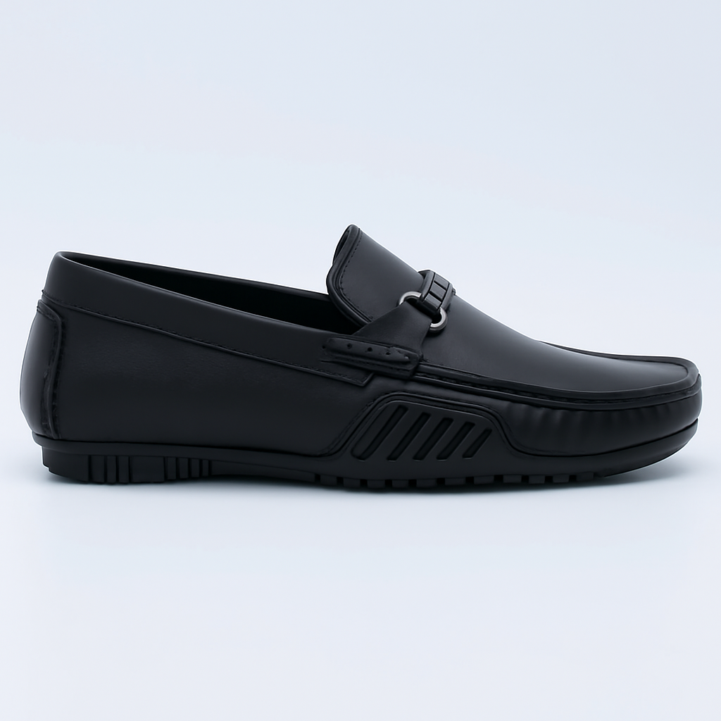 Classic Black Loafers