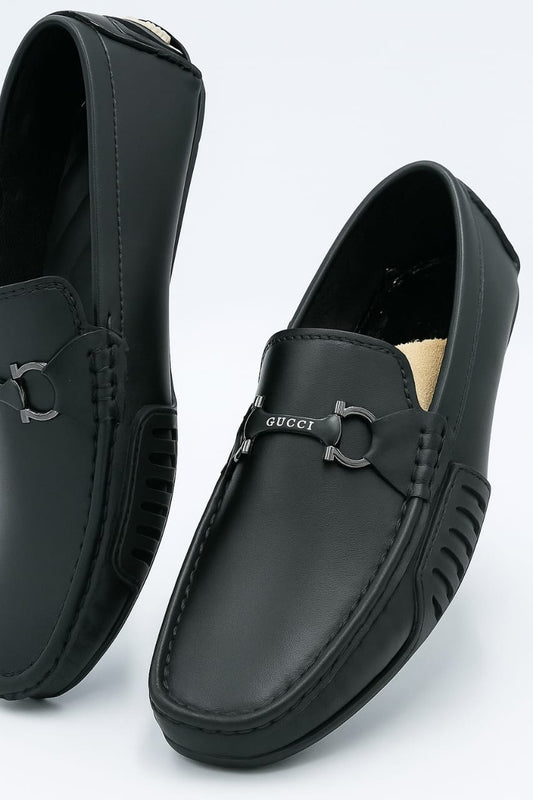 Classic Black Loafers