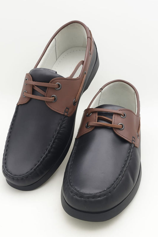 Classic Dual-Tone Loafers
