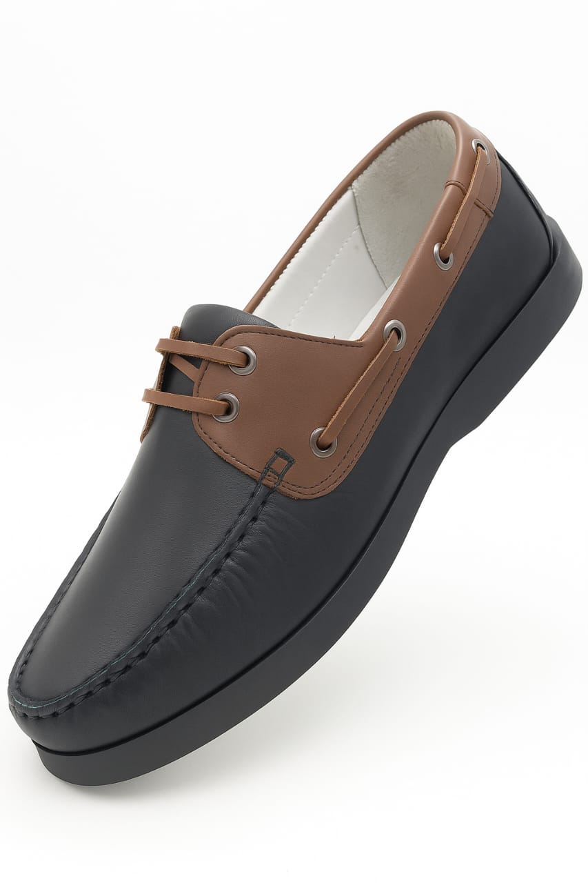 Classic Dual-Tone Loafers