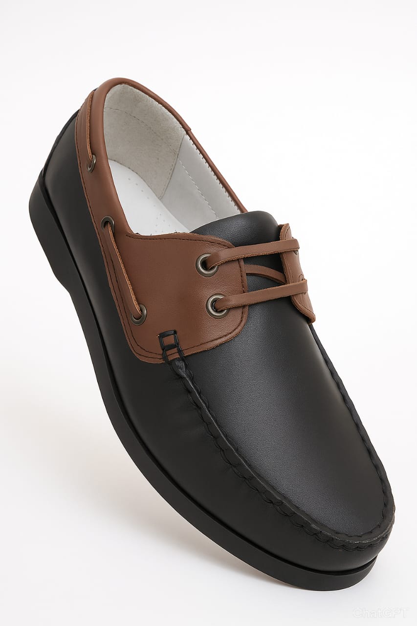 Classic Dual-Tone Loafers