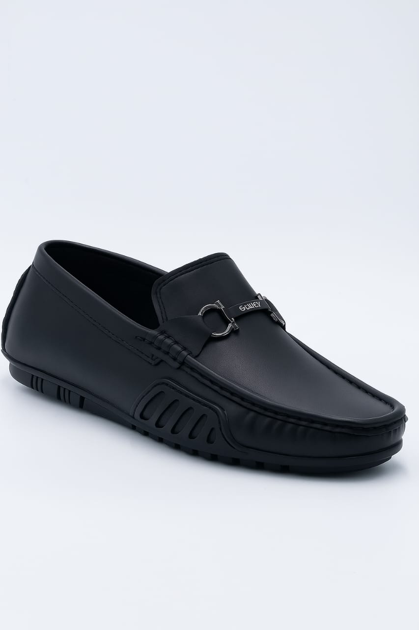 Classic Black Loafers